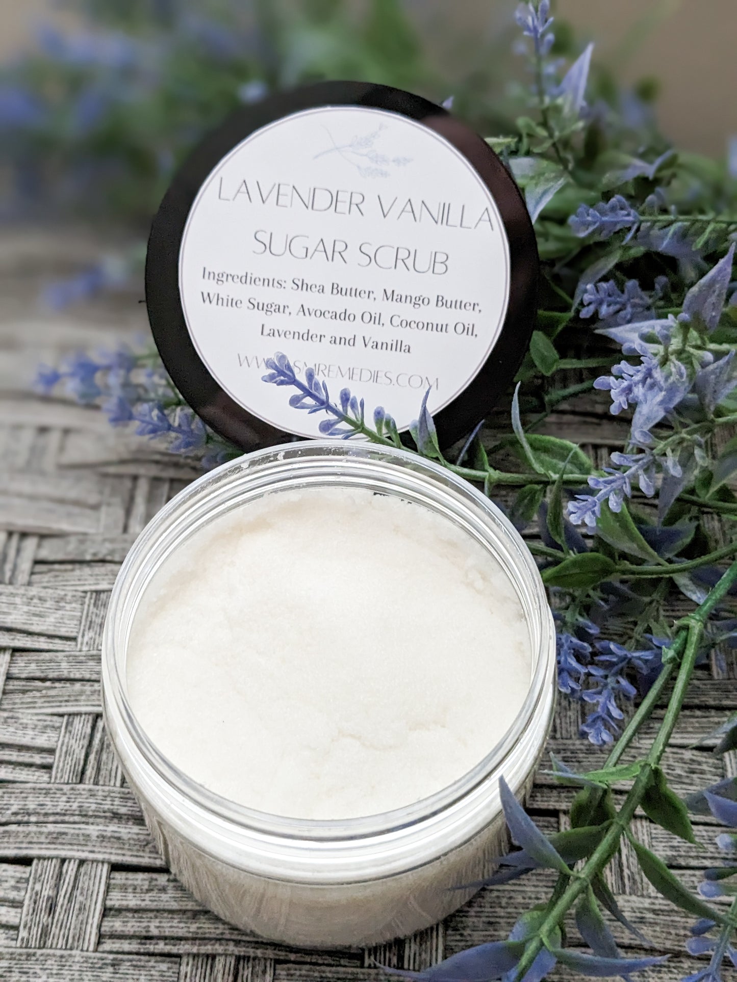 Lavender Vanilla Sugar Scrub