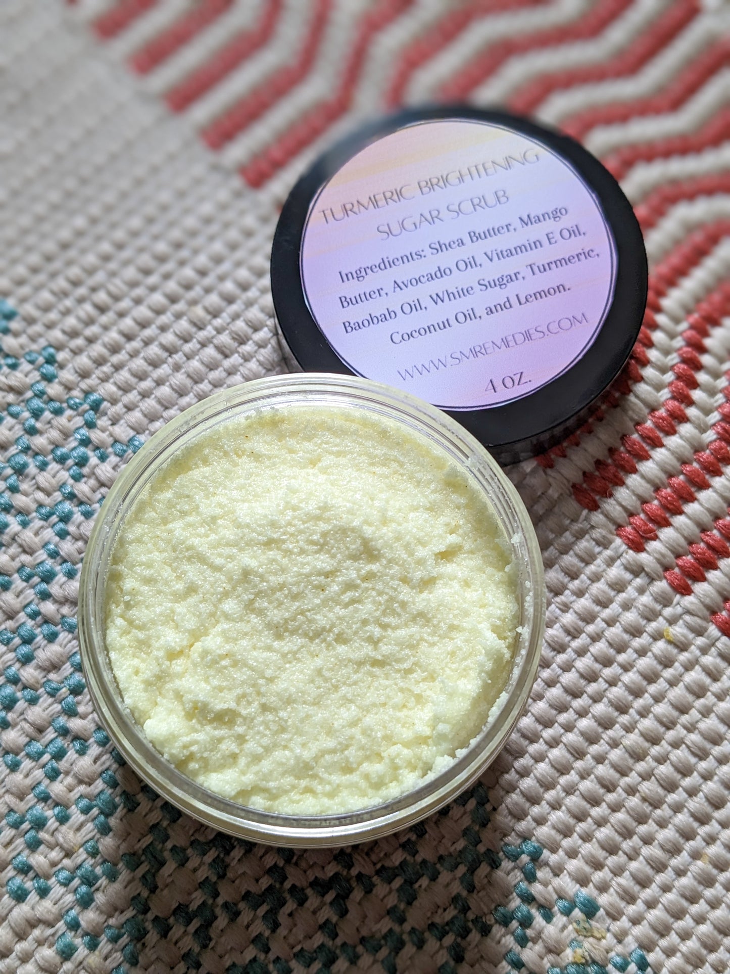 Turmeric Brightening Sugar Scrub