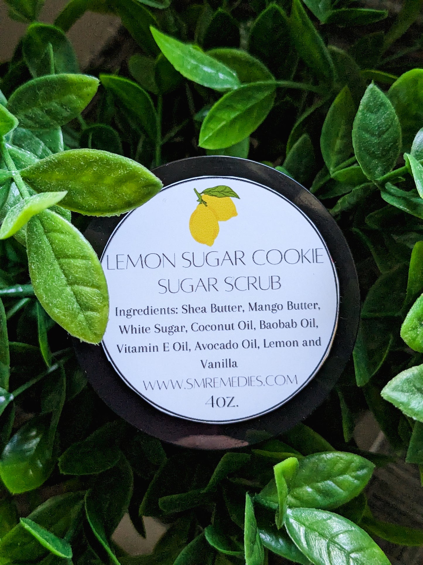 Lemon Sugar Cookie Sugar Scrub