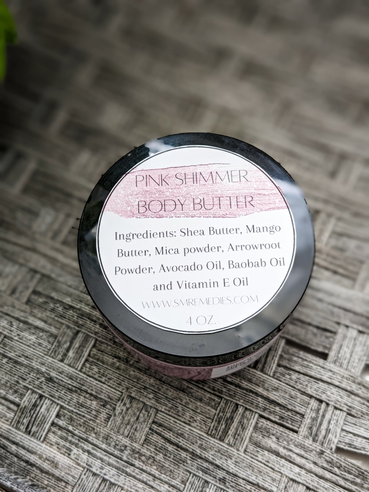 Pink Shimmer Body Butter (unscented)